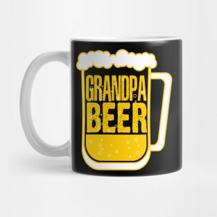 Funny Grandpa Beer Fathers Day Gifts Grandpa Drinking Beer Mug